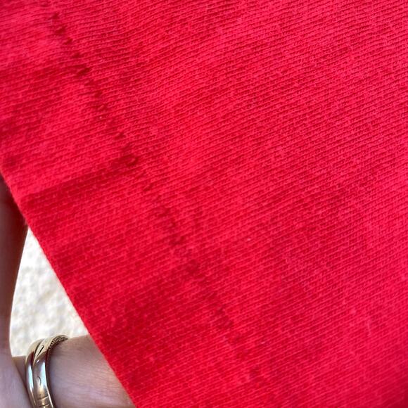 Vintage Laurel Burch Red Animalia Short Sleeve Tee OS M Single Stitch 90s Y2K - Picture 6 of 8